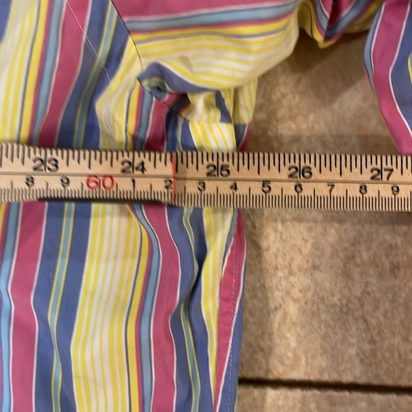 Ralph Lauren Blake men’s large beautiful pastel stripe  button down dress shirt - Picture 3 of 6